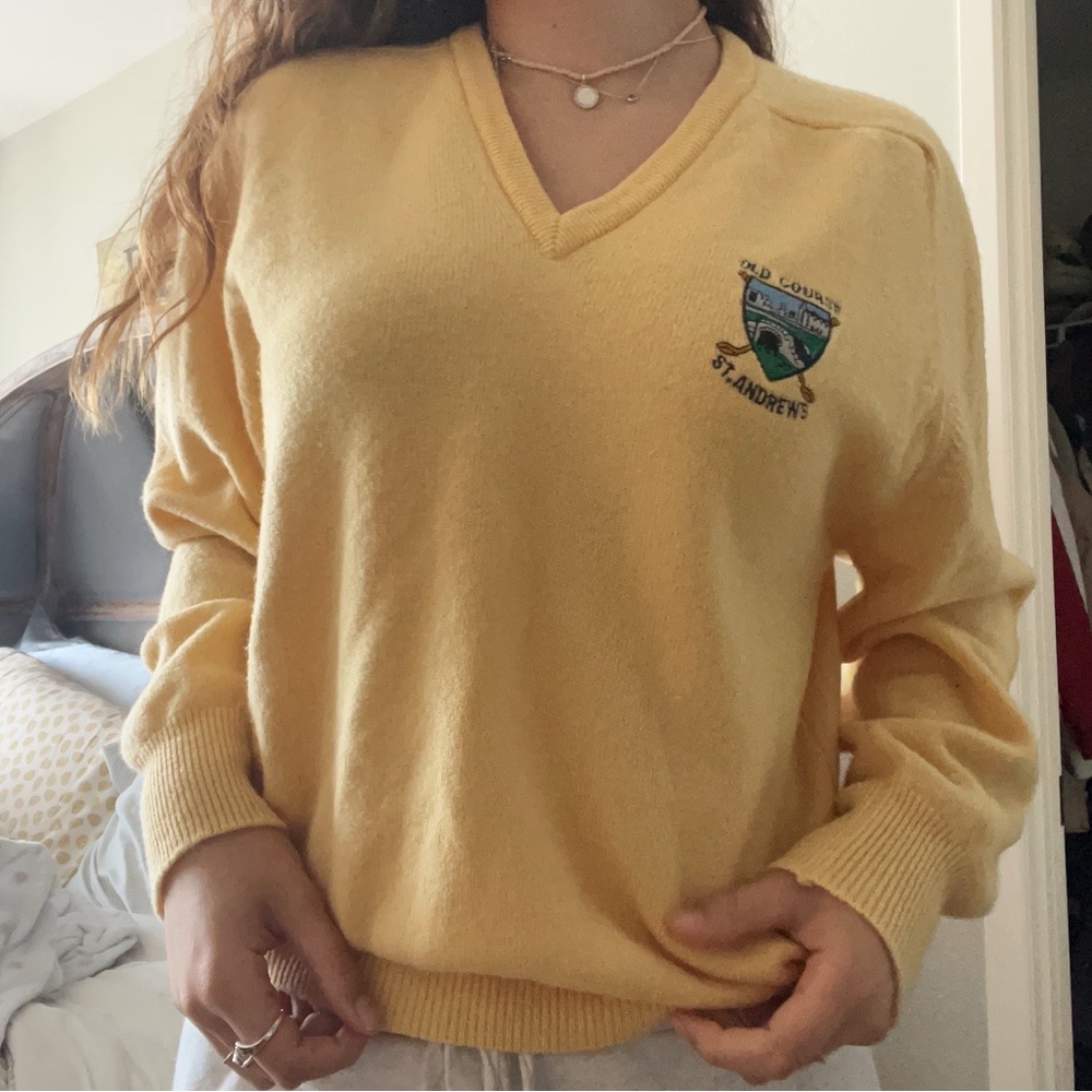 Vintage Golf Sweater